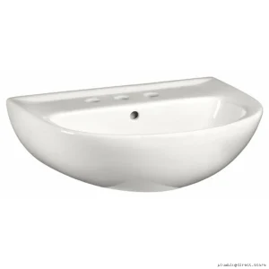 Evolution Modern Widespread Pedestal Sink Top - White 0468008.020 American Standard