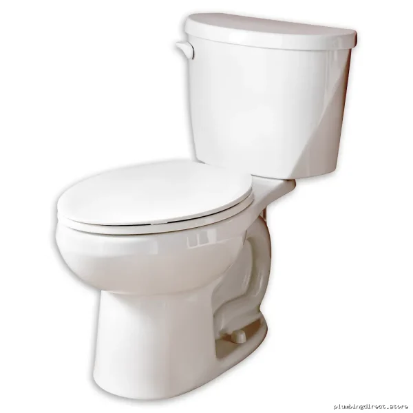 American Standard FloWise Round Toilet 4.8L Water-Saving 2-Piece White