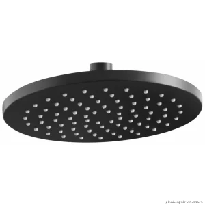 American Standard Studio S 8 High-Pressure Rain Shower Head - Matte Black Modern Design
