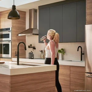 American Standard Matte Black Pot Filler Faucet - Studio S Collection