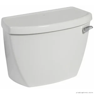 American Standard Pressure-Assisted Toilet Tank (1.1 GPF) with Secure Locking Lid - White