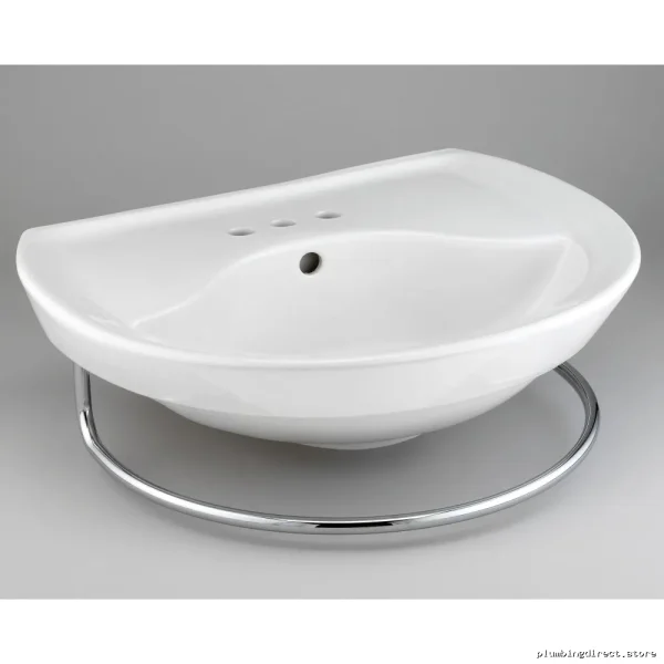 Ravenna Undermount Pedestal Sink Top - White 0268004.020 American Standard - Image 2
