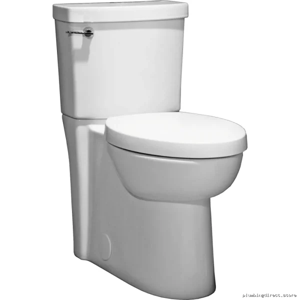 American Standard Right Height Elongated Toilet w/ Concealed Trapway & FloWise Flush - Two-Piece Includes Seat - White Model #