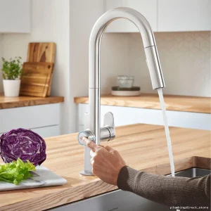 Beale Kitchen Faucet w/ Pulldown Spray & MeasureFill Dial - Stainless Steel American Standard