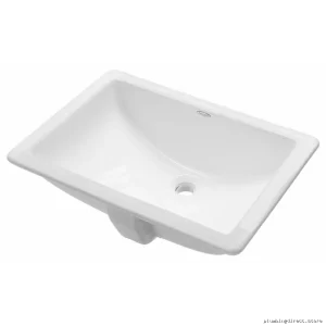 American Standard Studio 18x12 Undermount Sink - White Modern Design Model 0614300.020