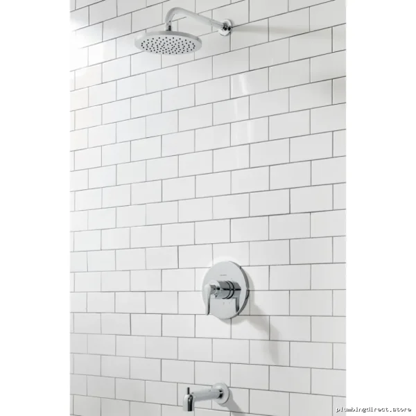American Standard Studio S Modern Shower Tub Trim Kit - Chrome T105502.002 - Image 2