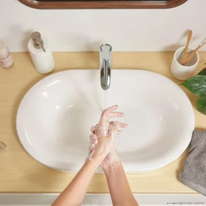 American Standard Studio S White Vessel Sink - Single Hole Bathroom Basin
