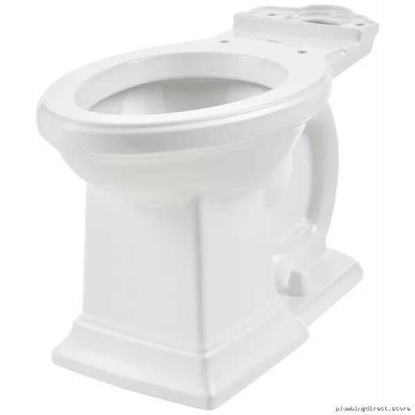 American Standard Tall Elongated Toilet Bowl - White 3271101.020 with Less Seat Design - Image 2
