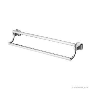 American Standard Townsend 24-Inch Chrome Double Bathroom Towel Bar 7353224.002