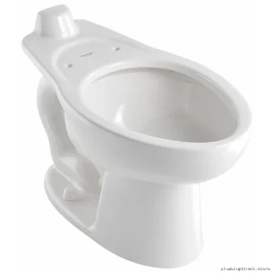 American Standard White Elongated 1.1 GPF Floor Mount Toilet Bowl