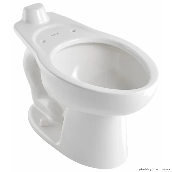 American Standard White Elongated 1.1 GPF Floor Mount Toilet Bowl