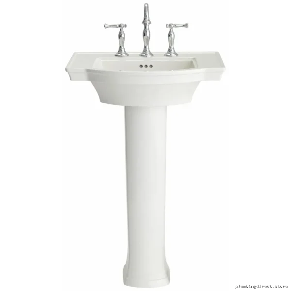 American Standard White Pedestal Leg 0029000.020 - Durable Modern Design for Bathrooms