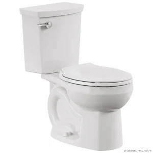 White Round Toilet Bowl Without Seat - American Standard 3708216.020 H20ption