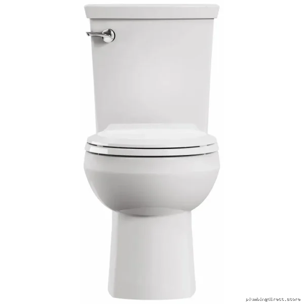 White Round Toilet Bowl Without Seat - American Standard 3708216.020 H20ption - Image 5