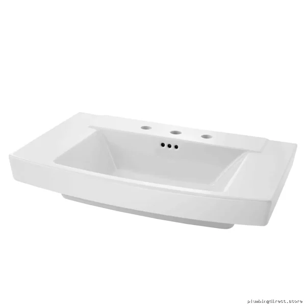 American Standard Townsend White Widespread Bathroom Sink Top 0328008.020