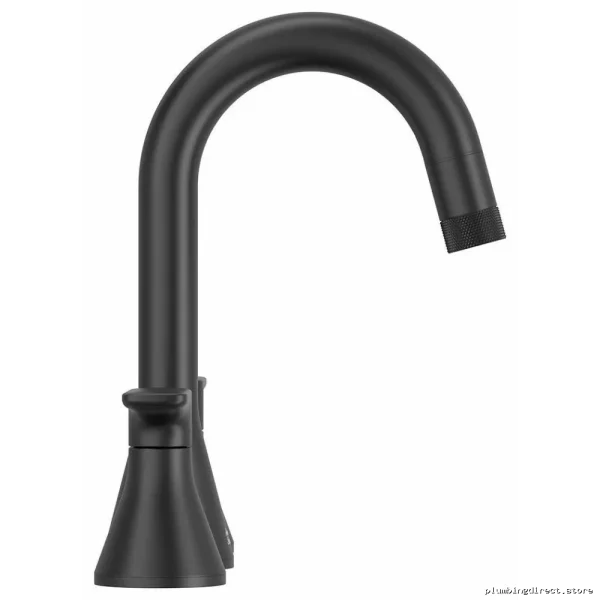 American Standard Aspirations Widespread Bathroom Faucet with Pop-Up Drain - Matte Black Finish Model 7061857.243 - Image 3
