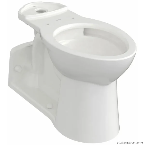 Yorkville Elongated Toilet Bowl - Comfort Height with Compact Seat, White (3701001.020) American Standard - Image 3