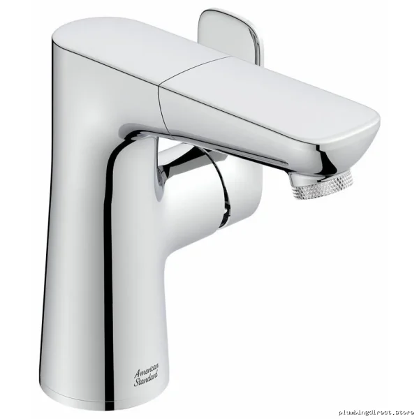 AmericanStandardChromeSingleHoleBathroomFaucetwithPopUpDrainAS-Model#GPM - Image 2