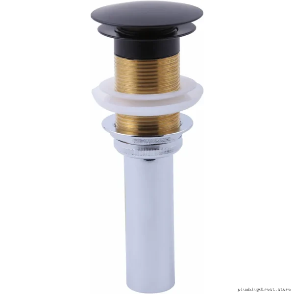 Anti-Overspill Push Button Faucet in Matte Blk | Brizo Model#RP