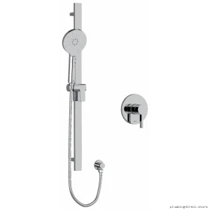 Anti-Scald Pressure Balanced Shower Valve - Paradox PXTM54C in Chrome, Modern Design