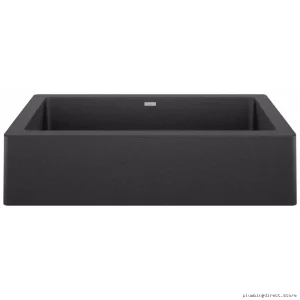 Vintera 30 Apron-Style Silgranit Sink in Anthracite - Durable Modern Design Blanco