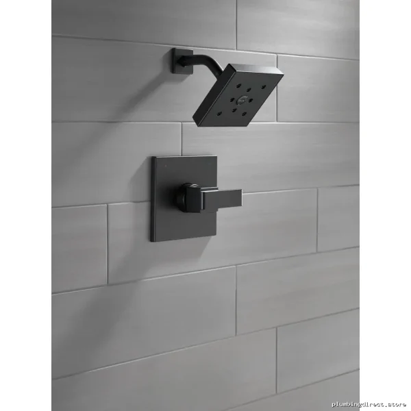 Ara Monitor 14 Series Valve Trim Kit - Matte Black Finish T14067-BL Delta - Image 2