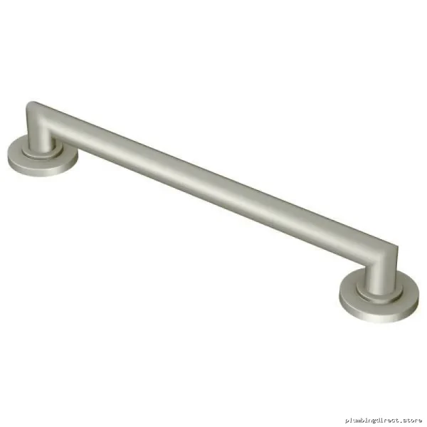 Arris 24-Inch Modern Designer Brushed Nickel Grab Bar - YG0824BN Moen Compatible