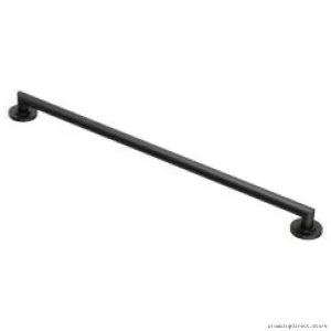 Stainless Steel Bathroom Grab Bar by Arris - 36" Designer Safety Grab Bar for Bathrooms Matte Black YG0836BL