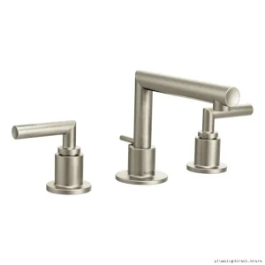 Arris Wide-Flow Bathroom Faucet Trim - Brushed Nickel TS43002BN Moen-Compatible