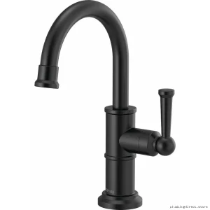 Matte Black Kitchen Beverage Dispenser Faucet Artesso Brizo