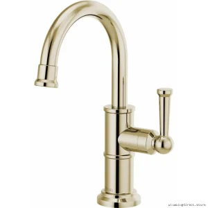 Artesso Polished Nickel Beverage Faucet | Brizo Design Tap for Home Beverage Stations
