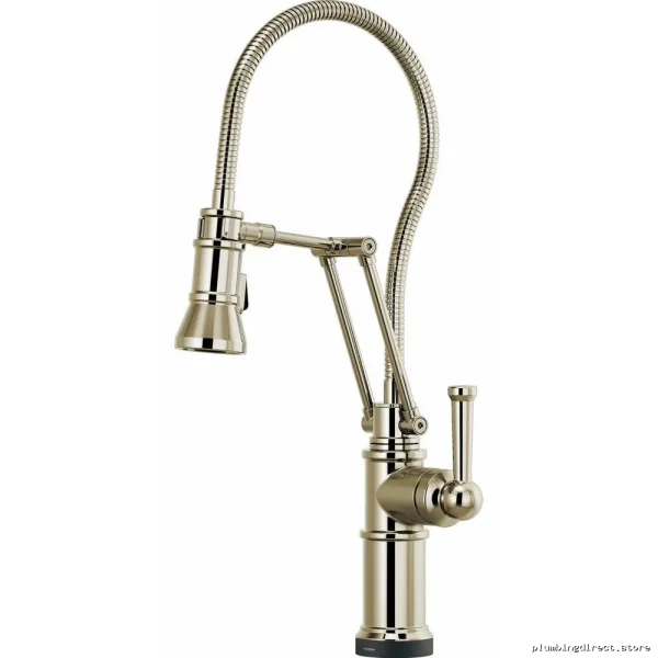 Artesso SmartTouch Articulated Faucet w/ Hose & Pulldown Spray - Polished Nickel ModelBrizo