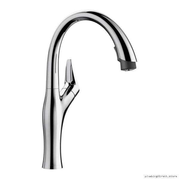 Chrome Pull-Down Kitchen Faucet | Artona by Blanco - Image 2