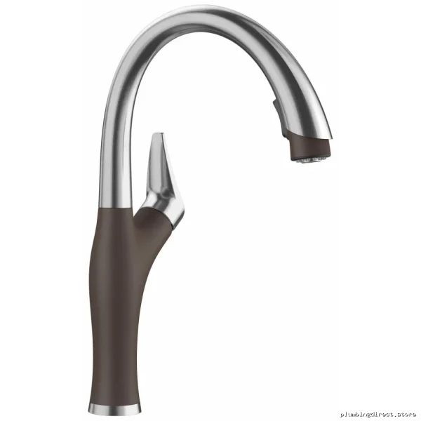 Kitchen Faucet with Pulldown Spray by Artona - Stainless Steel