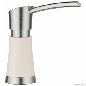 Artona PVD Steel Soap Dispenser - Matte White Hand Soap Holder
