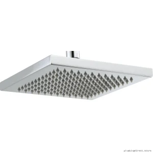 Arzo Square Raincan High-Pressure Shower Head - Chrome Finish Model 57740 Delta