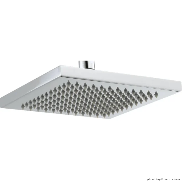 Arzo Square Raincan High-Pressure Shower Head - Chrome Finish Model 57740 Delta