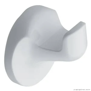 Aspen Single Robe Hanging Hook - Glacier 5802W Moen