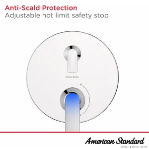 Aspirations 2-Handle Diverter Valve Trim in Matte Black - TU061740.243 American Standard