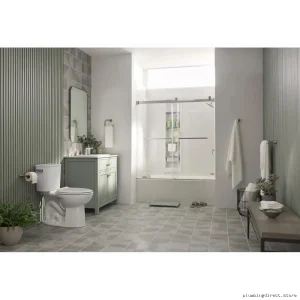 Aspirations 24 Inch Brushed Nickel Towel Bar - US Standard