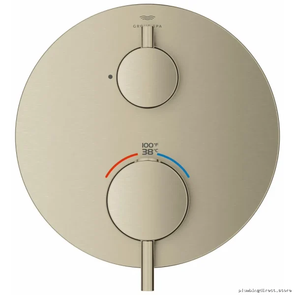 Atrio Thermostatic Valve Trim - Brushed Nickel 24360EN0 Grohe Compatible - Image 2