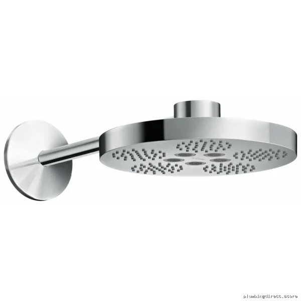 Axor 2-Jet Shower Head & Arm Trim Set - 1.75 GPM Chrome Shower Accessory
