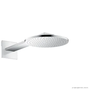 Axor 2-Jet Shower Head with Arm Trim - 1.75 GPM Chrome Shower Fixture