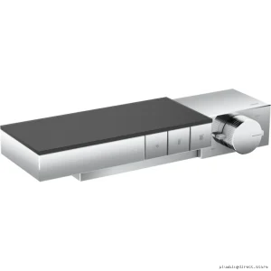 3-Function Thermostatic Shower Valve Trim Chrome Finish Axor Edge 46140001
