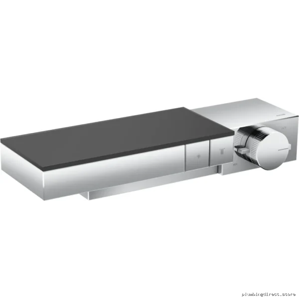 Axor Edge 2-Function Thermostatic Shower Valve Trim - Chrome Finish