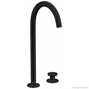 Axor Matte Black 2-Hole Bathroom Faucet - Modern 260mm Basin Mixer