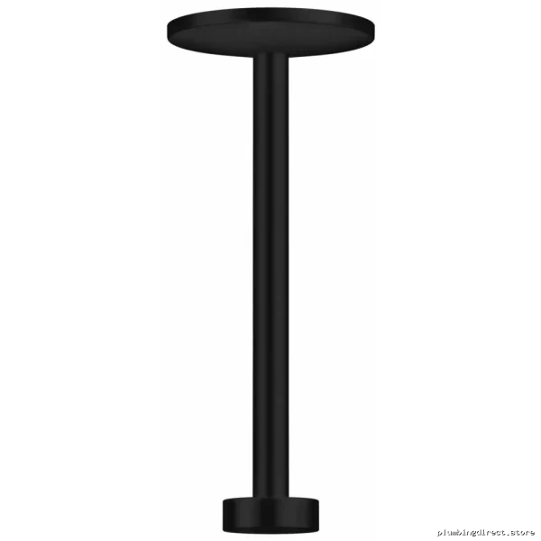 Axor Ceiling Mount Shower Arm Flange for 2 Jet Shower Head - Matte Black 48485671