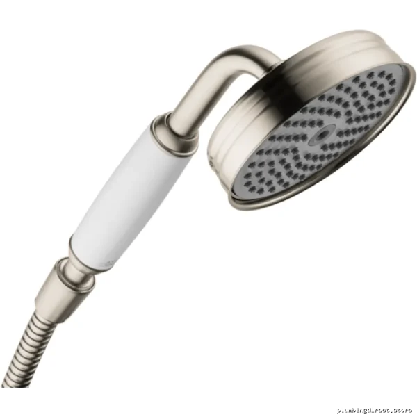Axor Montreux 100 Hand Shower - 1-Function Brushed Nickel with Water-saving Design