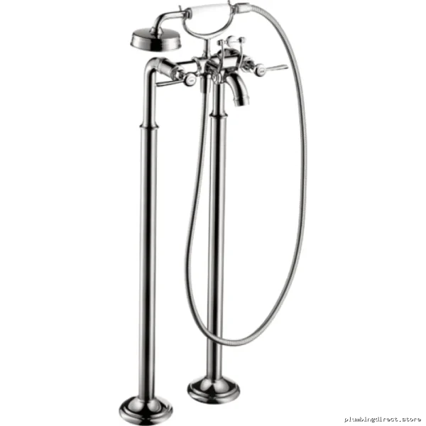 Axor Montreux Free Standing Bath Filler Trim with Handheld Shower - Chrome Finish 16563001