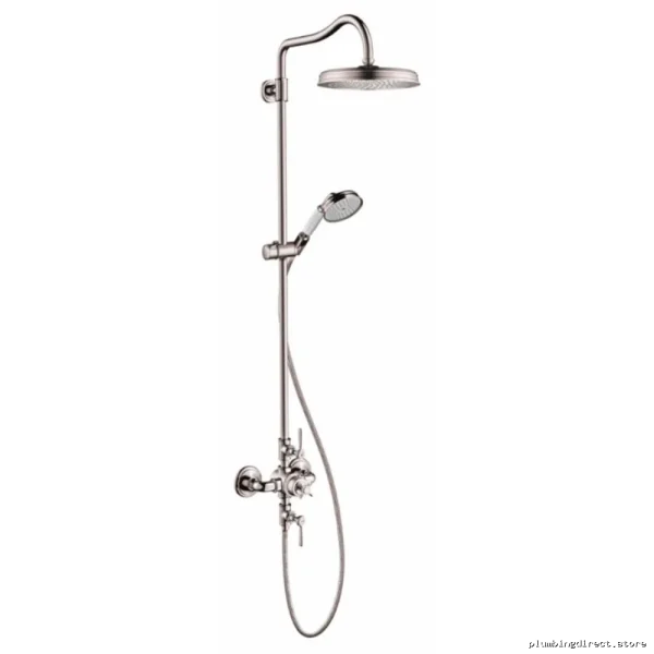 Axor Montreux Polished Nickel Shower Arm & Handheld Set